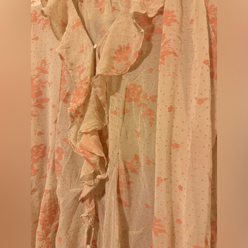 NWOT Free People Dreamland Floral Tunic | XSmall | Tea Combo - Picture 10 of 11